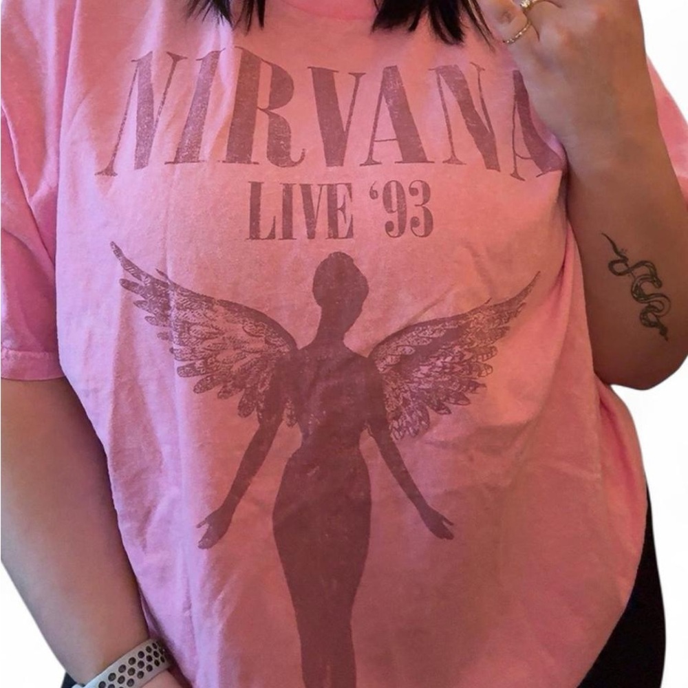 Pink Nirvana Live '93 T-Shirt